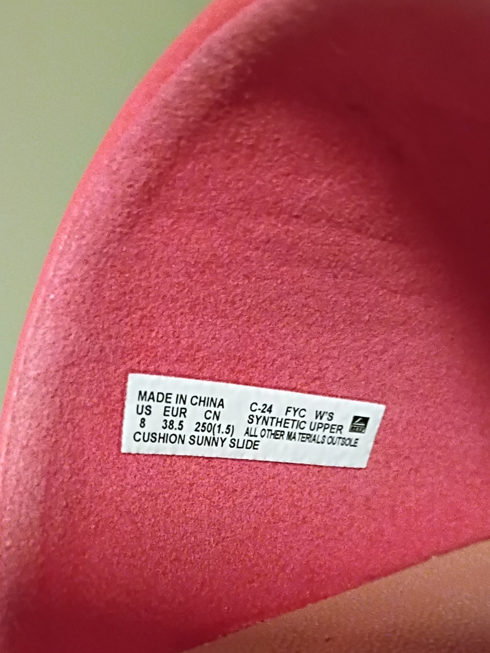Sunny Arrianah in CoralReef Sunny Areianah Sandals In Coral Size 8 (EU 38.5) - Picture 5 of 5